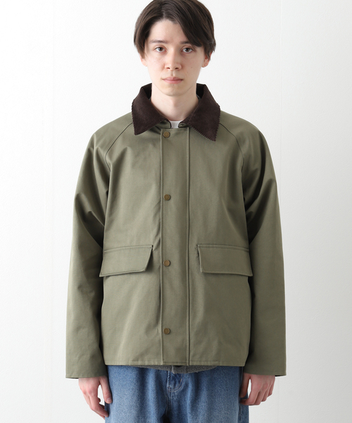 B.C STOCK(ベーセーストック)の「2LAYER ANGLER ジャケット(ブルゾン・メンズ・ブラック/カーキ・MEDIUM/LARGE)」の6枚目の写真