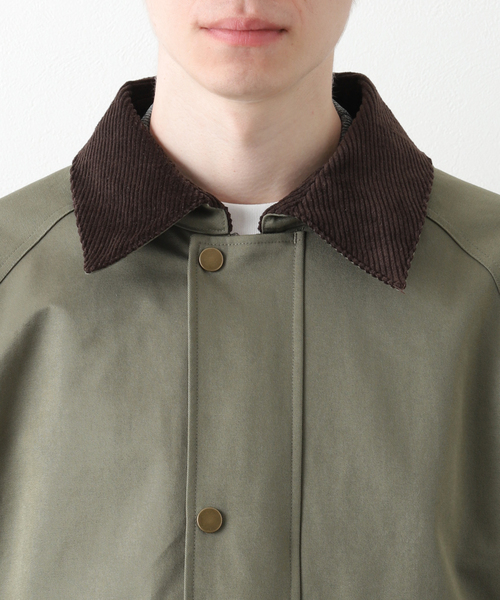 B.C STOCK(ベーセーストック)の「2LAYER ANGLER ジャケット(ブルゾン・メンズ・ブラック/カーキ・MEDIUM/LARGE)」の9枚目の写真