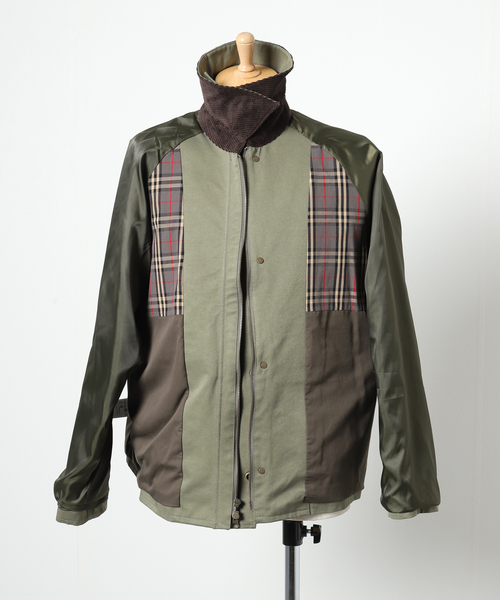B.C STOCK(ベーセーストック)の「2LAYER ANGLER ジャケット(ブルゾン・メンズ・ブラック/カーキ・MEDIUM/LARGE)」の21枚目の写真