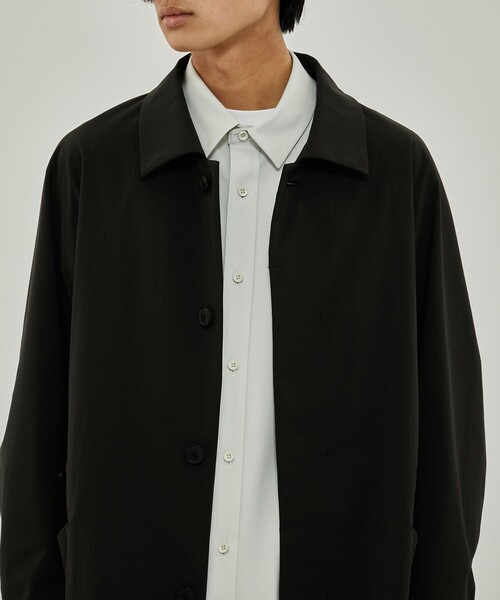 CITY TOKYO（シティトウキョウ）の「ストレッチステンカラーコート（ステンカラーコート・メンズ・ブラック/ライトベージュ・1/2/3）」の19枚目の写真