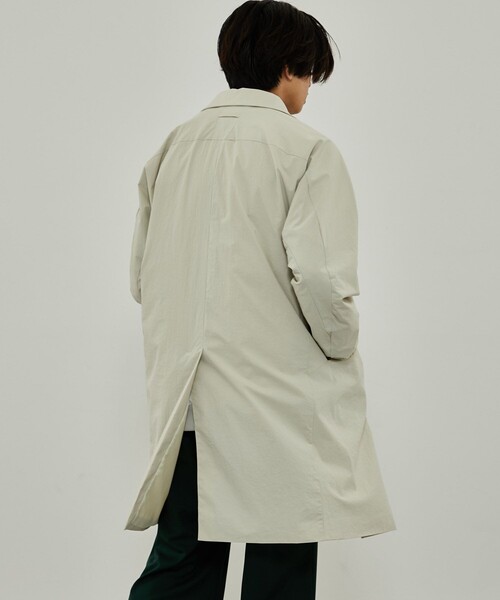CITY TOKYO（シティトウキョウ）の「ストレッチステンカラーコート（ステンカラーコート・メンズ・ブラック/ライトベージュ・1/2/3）」の21枚目の写真