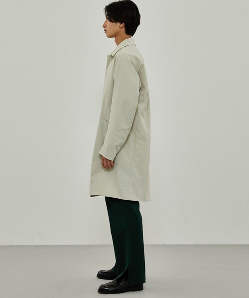 CITY TOKYO（シティトウキョウ）の「ストレッチステンカラーコート（ステンカラーコート・メンズ・ブラック/ライトベージュ・1/2/3）」の11枚目の写真