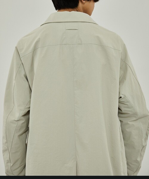 CITY TOKYO（シティトウキョウ）の「ストレッチステンカラーコート（ステンカラーコート・メンズ・ブラック/ライトベージュ・1/2/3）」の22枚目の写真