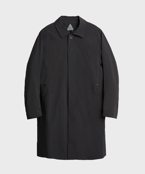 CITY TOKYO（シティトウキョウ）の「ストレッチステンカラーコート（ステンカラーコート・メンズ・ブラック/ライトベージュ・1/2/3）」の2枚目の写真