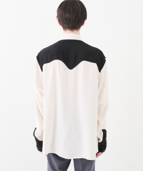 JOINT WORKS(ジョイントワークス)の「JW-PIPING WESTERN シャツ(シャツ/ブラウス・メンズ・ブラック/グリーン・MEDIUM/LARGE)」の15枚目の写真