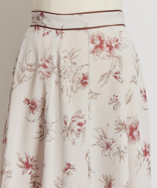 NOELA（ノエラ）の「ペイントラインフラワースカート（スカート・レディース・ピンク/イエロー/ブルー・M/S）」の19枚目の写真