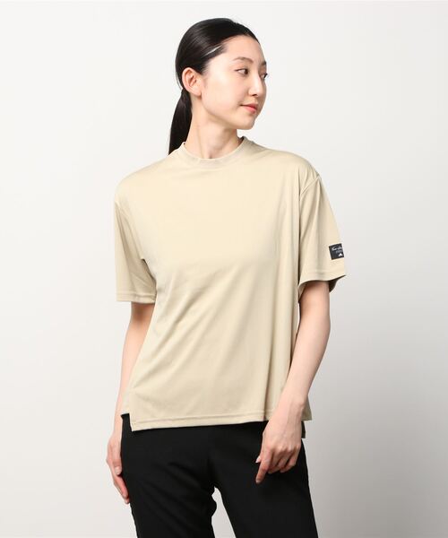 adidas(アディダス)の「【別注】アディダス adidas ID2.0 ルーズ Tシャツ 限定コラボ(Tシャツ/カットソー・レディース・ブラック/オリーブ/ベージュ・M/L/XL/S)」の2枚目の写真