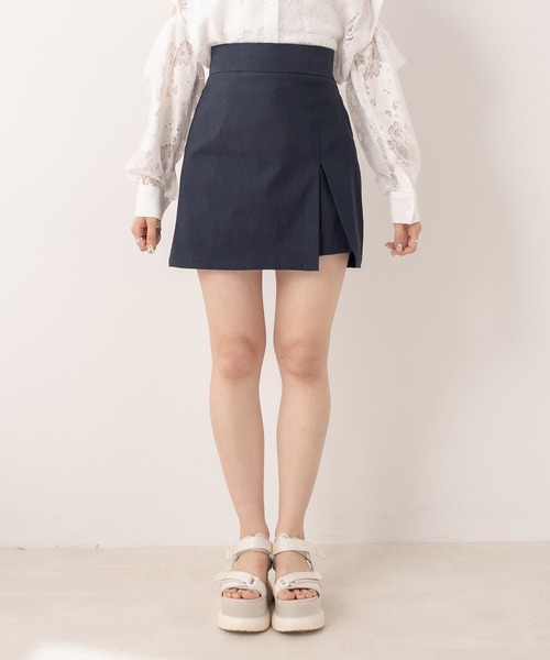 OLIVE des OLIVE（オリーブデオリーブ）の「スリットタイトミニスカート（スカート・レディース・ネイビー/ブラック/アイボリー・FREE）」の20枚目の写真
