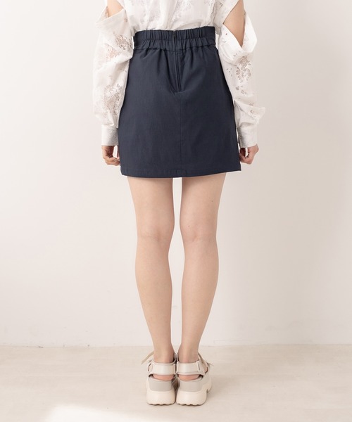 OLIVE des OLIVE（オリーブデオリーブ）の「スリットタイトミニスカート（スカート・レディース・ネイビー/ブラック/アイボリー・FREE）」の22枚目の写真