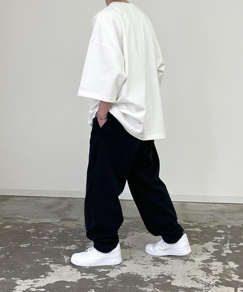 y/m by MIHO（イムバイミホ）の「センターラインTシャツ（Tシャツ/カットソー・レディース・ホワイト/ブラック・FREE）」の16枚目の写真