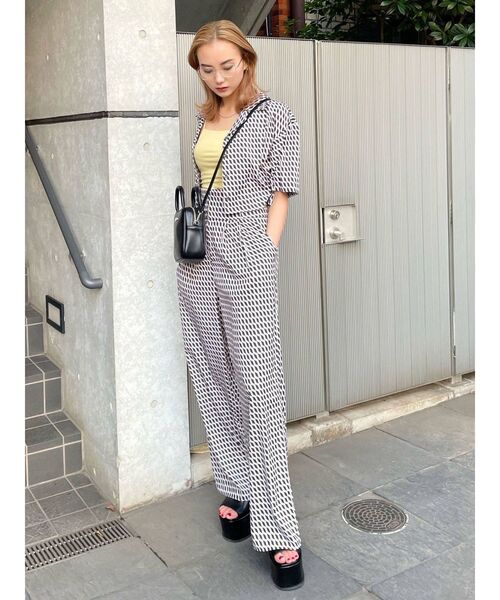 EMODA(エモダ)の「スクエアレンズアイウェア(メガネ・レディース・ブラック/ブラウン・FREE)」の7枚目の写真