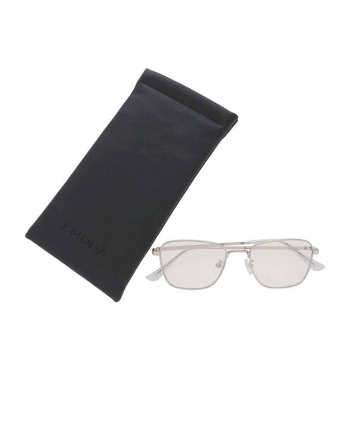 EMODA(エモダ)の「スクエアレンズアイウェア(メガネ・レディース・ブラック/ブラウン・FREE)」の12枚目の写真