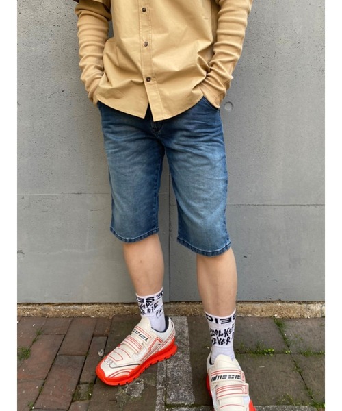 Diesel Ss22 メンズ ショートパンツ デニム ジョグジーンズ サステナブル デニムパンツ Diesel ディーゼル のファッション通販 Zozotown