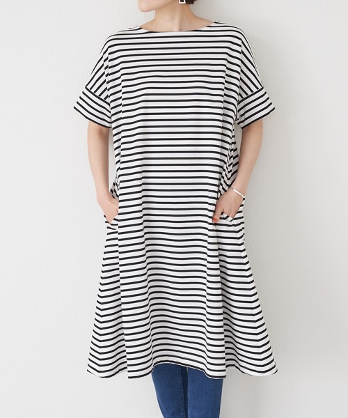 BEARDSLEY（ビアズリー）の「ボーダーワンピース（ワンピース）」 - WEAR