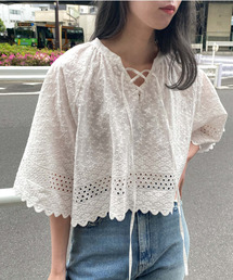 archives | 【setup対応】カットワークレースフレアブラウス(シャツ/ブラウス)