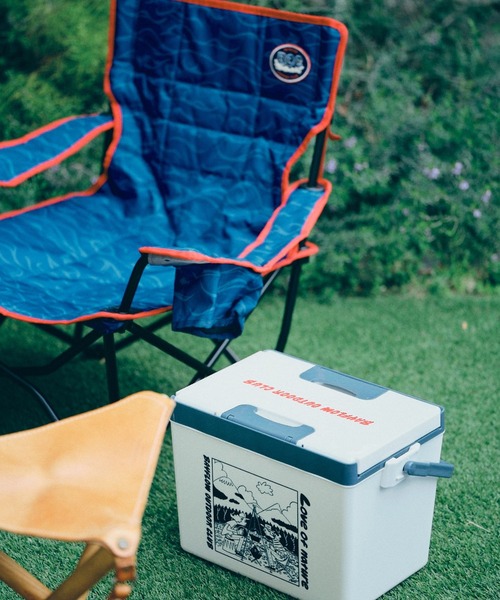 BAYFLOW(ベイフロー)の「【BAYFLOW OUTDOOR CLUB×TAKEUCHI ATSUSHI】クーラーBOX(アウトドアグッズ・レディース・ホワイト・0)」の7枚目の写真