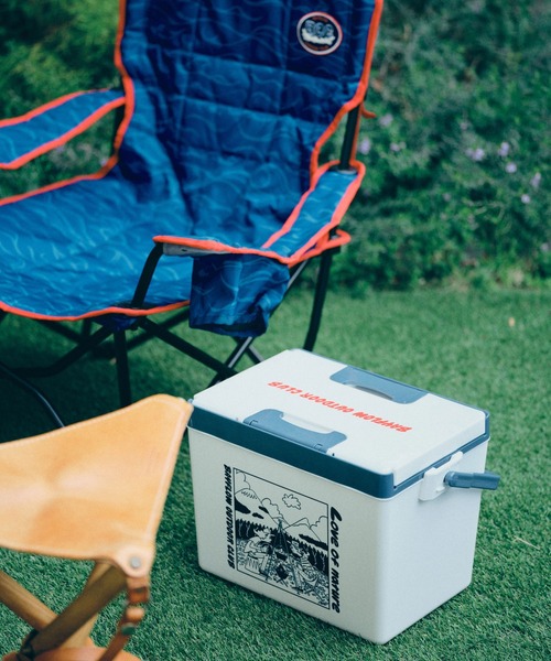 BAYFLOW(ベイフロー)の「【BAYFLOW OUTDOOR CLUB×TAKEUCHI ATSUSHI】クーラーBOX(アウトドアグッズ・レディース・ホワイト・0)」の22枚目の写真