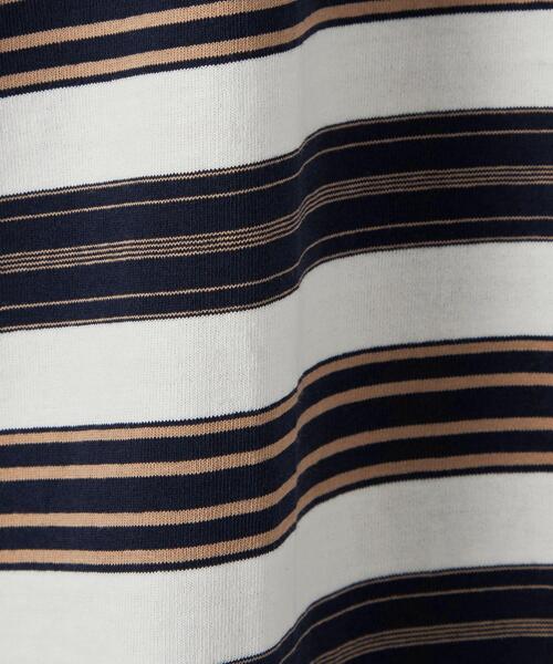 CITEN（シテン）の「＜CITEN（シテン）＞ランダムボーダーT カットソー（Tシャツ/カットソー・メンズ・ネイビー・FREE）」の13枚目の写真