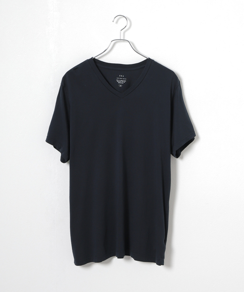 SAVE KHAKI UNITED(セーブカーキユナイテッド)の「SAVE KHAKI UNITED S/S SUPIMA V-NECK TEE(Tシャツ/カットソー・メンズ・ホワイト/ブラック/ネイビー/ライトグリーン/ブラック系その他・MEDIUM/LARGE/X-LARGE)」の5枚目の写真