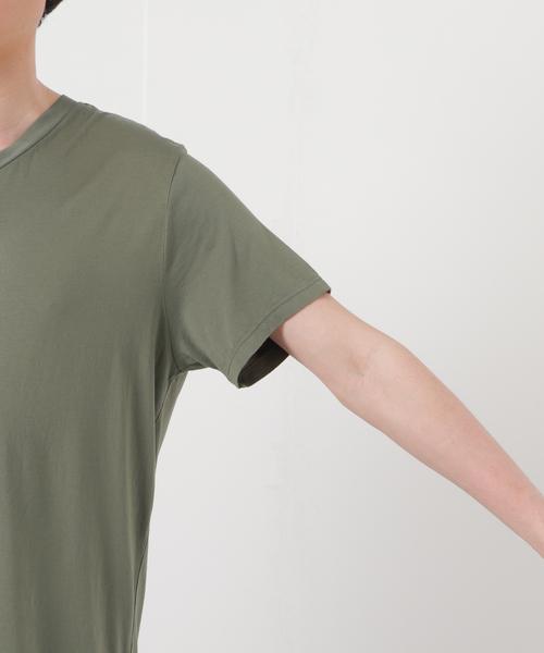SAVE KHAKI UNITED(セーブカーキユナイテッド)の「SAVE KHAKI UNITED S/S SUPIMA V-NECK TEE(Tシャツ/カットソー・メンズ・ホワイト/ブラック/ネイビー/ライトグリーン/ブラック系その他・MEDIUM/LARGE/X-LARGE)」の13枚目の写真