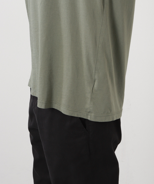 SAVE KHAKI UNITED(セーブカーキユナイテッド)の「SAVE KHAKI UNITED S/S SUPIMA V-NECK TEE(Tシャツ/カットソー・メンズ・ホワイト/ブラック/ネイビー/ライトグリーン/ブラック系その他・MEDIUM/LARGE/X-LARGE)」の15枚目の写真
