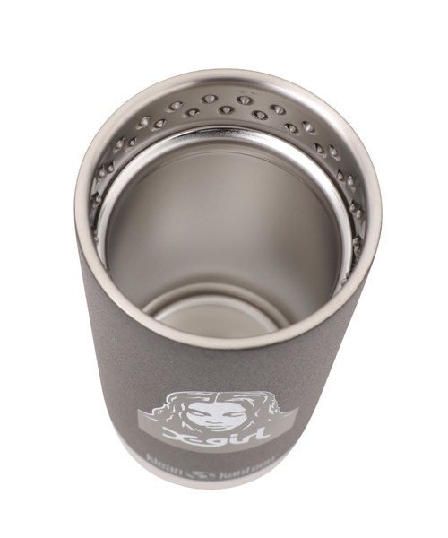 X-girl（エックスガール）の「【X-girl /エックスガール】 KLEAN KANTEEN  FACE（グラス/マグカップ/タンブラー・レディース・ブラック/パープル/イエロー・FREE）」の10枚目の写真