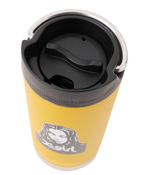 X-girl（エックスガール）の「【X-girl /エックスガール】 KLEAN KANTEEN  FACE（グラス/マグカップ/タンブラー・レディース・ブラック/パープル/イエロー・FREE）」の7枚目の写真