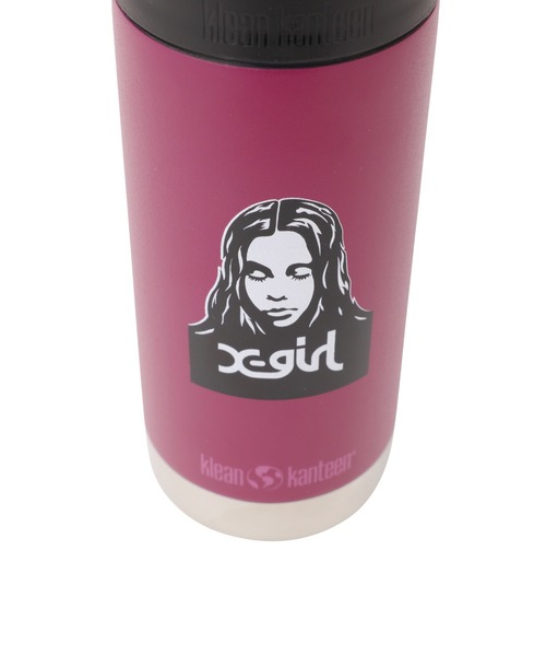 X-girl（エックスガール）の「【X-girl /エックスガール】 KLEAN KANTEEN  FACE（グラス/マグカップ/タンブラー・レディース・ブラック/パープル/イエロー・FREE）」の8枚目の写真