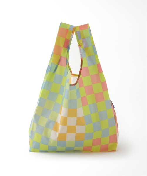 U by SPICK&SPAN（ユーバイスピックアンドスパン）の「【BAGGU/バグゥ】STANDARD BAGGU 100% Recycled（ショルダーバッグ・レディース・ライトグリーン/その他・FREE）」の2枚目の写真