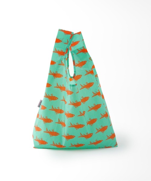 U by SPICK&SPAN（ユーバイスピックアンドスパン）の「【BAGGU/バグゥ】STANDARD BAGGU 100% Recycled（ショルダーバッグ・レディース・ライトグリーン/その他・FREE）」の4枚目の写真