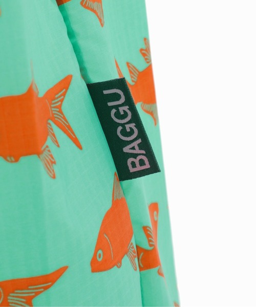 U by SPICK&SPAN（ユーバイスピックアンドスパン）の「【BAGGU/バグゥ】STANDARD BAGGU 100% Recycled（ショルダーバッグ・レディース・ライトグリーン/その他・FREE）」の9枚目の写真