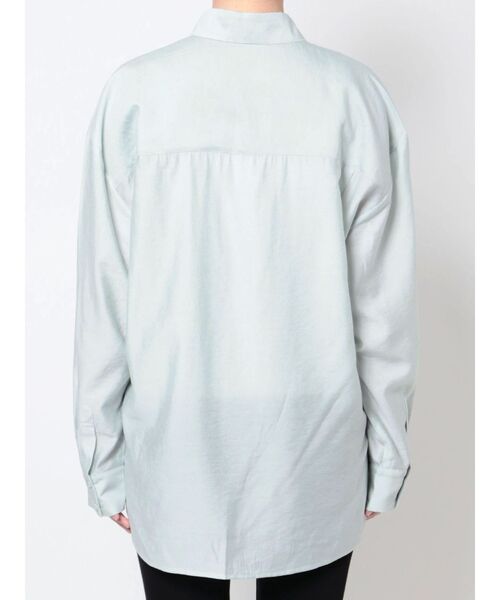 EMODA（エモダ）の「オーバーシアールーズシャツ（シャツ/ブラウス・レディース・ホワイト/イエロー/ブルー・FREE）」の13枚目の写真