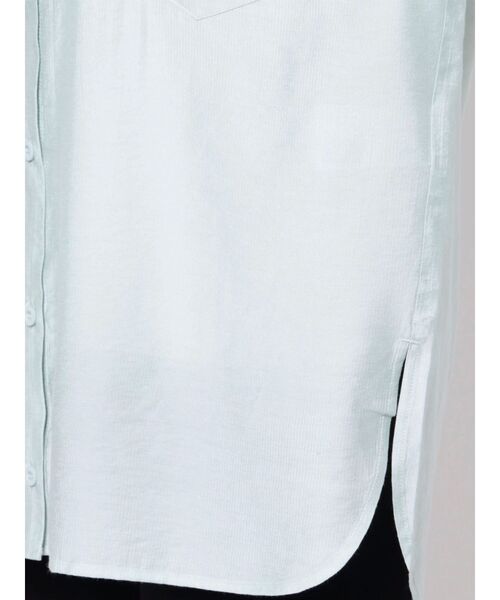 EMODA（エモダ）の「オーバーシアールーズシャツ（シャツ/ブラウス・レディース・ホワイト/イエロー/ブルー・FREE）」の22枚目の写真