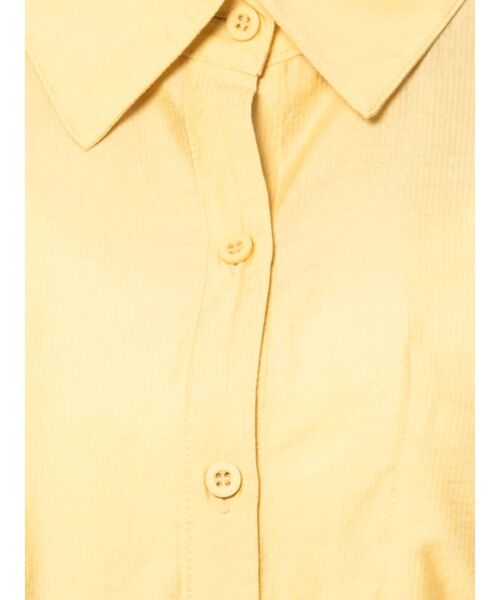 EMODA（エモダ）の「オーバーシアールーズシャツ（シャツ/ブラウス・レディース・ホワイト/イエロー/ブルー・FREE）」の15枚目の写真