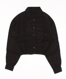 Heart cutout shirt jacket / ハートカットアウトシャツジャケット