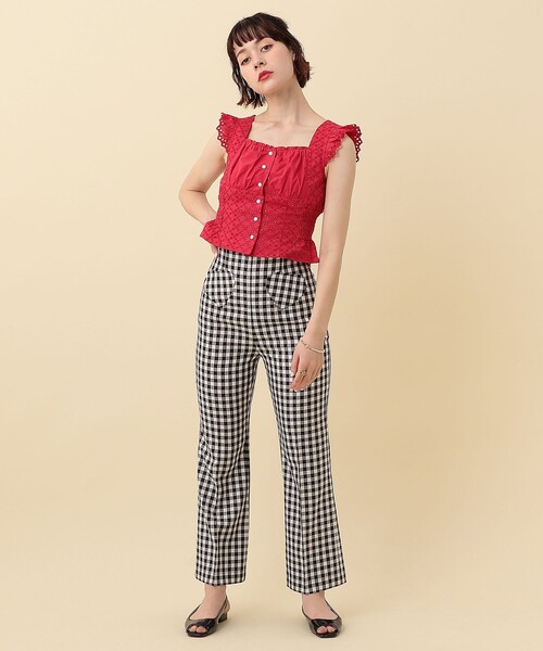 deicy - コルセットブラウス DEICY（デイシー）の「コットンレースコルセットブラウス