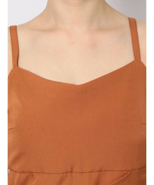 EVRIS（エヴリス）の「ラップキャミコンビネゾン（サロペット/オーバーオール・レディース・ブラック/オレンジ/グリーン・FREE）」の13枚目の写真