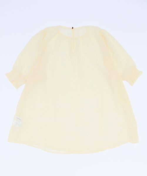 TINA：JOJUN（ティーナジョジュン）の「ギンガムチェック柄 シアーブラウス TINA：JOJUN（シャツ/ブラウス・レディース・グレー/イエロー・M）」の15枚目の写真