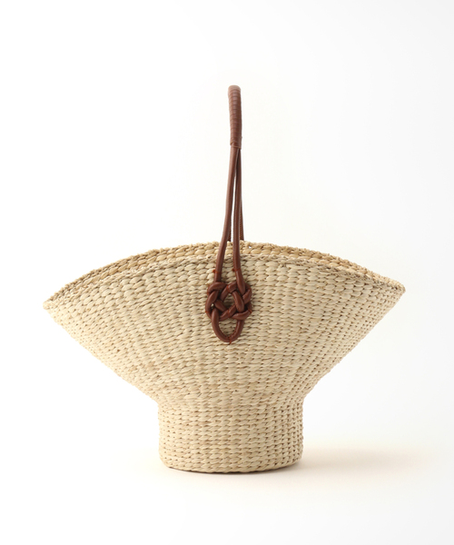 JOURNAL STANDARD LUXE（ジャーナルスタンダード　ラックス）の「【MARCHER / マルシェ】 RAFFIA BAG（かごバッグ・レディース・ブラック/キャメル・FREE）」の5枚目の写真