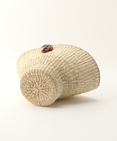 【Marchen】Evotte raffia bag_2color ☆送料無料☆ セール】【MARCHER / マルシェ】 RAFFIA BAG（かごバッグ