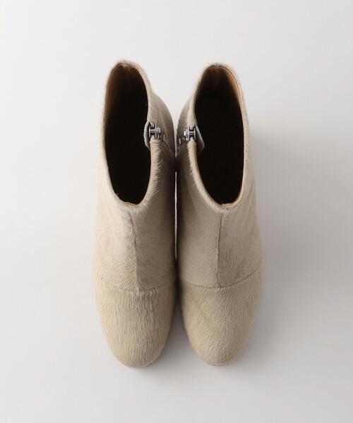 Steven Alan(スティーブンアラン)の「<Steven Alan>HAIR SHORT BOOTS/ショートブーツ(ブーツ・レディース・ナチュラル・38/36/37/36h/37h)」の2枚目の写真