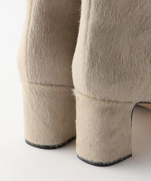 Steven Alan(スティーブンアラン)の「<Steven Alan>HAIR SHORT BOOTS/ショートブーツ(ブーツ・レディース・ナチュラル・38/36/37/36h/37h)」の7枚目の写真