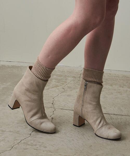 Steven Alan(スティーブンアラン)の「<Steven Alan>HAIR SHORT BOOTS/ショートブーツ(ブーツ・レディース・ナチュラル・38/36/37/36h/37h)」の9枚目の写真