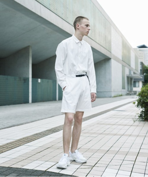 THING FABRICS（シングファブリックス）の「/THING FABRICS/TF Change cloth shirt（シャツ/ブラウス・メンズ・ホワイト/ブラック・000/1/2）」の9枚目の写真