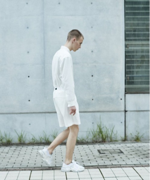 THING FABRICS（シングファブリックス）の「/THING FABRICS/TF Change cloth shirt（シャツ/ブラウス・メンズ・ホワイト/ブラック・000/1/2）」の10枚目の写真