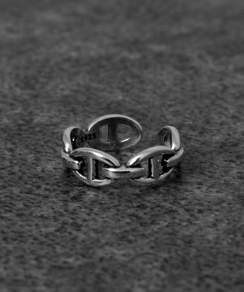 Adoon plain(アドーンプレーン)の「【Adoon plain】アソートシルバーリング(リング・メンズ・A/B/C/D・FREE)」の4枚目の写真