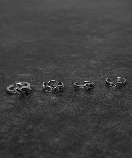 Adoon plain(アドーンプレーン)の「【Adoon plain】アソートシルバーリング(リング・メンズ・A/B/C/D・FREE)」の14枚目の写真