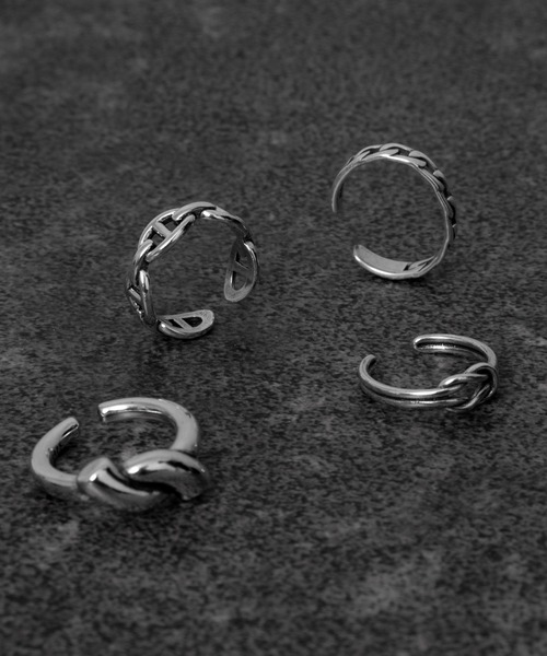 Adoon plain(アドーンプレーン)の「【Adoon plain】アソートシルバーリング(リング・メンズ・A/B/C/D・FREE)」の15枚目の写真