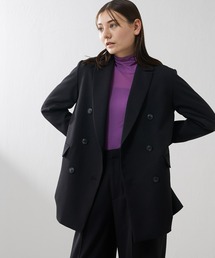 Lui's | 2WAYスリーブツイルオーバーダブルジャケット(セットアップ対応)(テーラードジャケット)