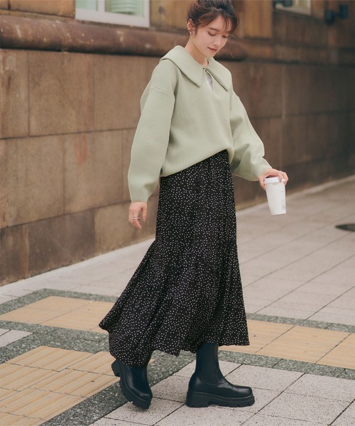   チェーンドット イレギュラーヘムスカート イレギュラーヘムスカート | マルイウェブチャネル
